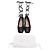 Ballerine con lacci D-Journey in pelle nera Dior Nero - vista 13