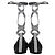Ballerine con lacci D-Journey in pelle nera Dior Nero - vista 3