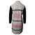 Courreges Courrèges Rollkragenstrickkleid aus mehrfarbiger Wolle Python drucken - Ansicht 2