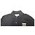 Polo Gucci Web Crest Logo in cotone nero Blu - vista 3