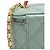 Chanel gestepptes kleines Vanity Case mit Griff und Kette aus hellgrünem Leder - Ansicht 27