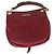 Miu Miu Tri Color Aviator Hobo aus burgunderrotem Leder