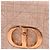 Borsa Small Caro Macrocannage in lino rosa Dior - vista 17