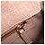 Borsa Small Caro Macrocannage in lino rosa Dior - vista 9