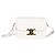 Céline Borsa Teen Triomphe Celine in pelle di vitello bianca Bianco