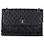Borsa Chanel Maxi Quilted In The Business Flap in pelle di vitello nera Nero