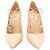 Autre Marque Décolleté Gladiator con lacci Valentino in vernice Nude Marrone Carne - vista 2