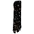 Falda midi cruzada Dainty Georgette de Ganni en viscosa negra - vista 2