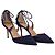 Décolleté Very Matilde 85 Aquazzura in scamosciato blu navy - vista 5