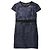Mini abito glitterato Maje in paillettes blu navy - vista 2