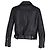 Giacca biker con zip Acne Studios in pelle nera Nero