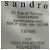Sandro Body mit Palmenprint aus Polyester in Schwarz - Ansicht 3