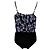Sandro Body mit Palmenprint aus Polyester in Schwarz - Ansicht 6
