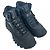 Sneakers alte Moncler Trailgrip High GTX in pelle nera Nero - vista 10