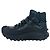 Sneakers alte Moncler Trailgrip High GTX in pelle nera Nero - vista 12