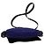 Mini borsa Mila in pelle blu Mulberry - vista 4