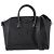 Sac Antigona Medium en cuir de chèvre noir Givenchy - vue 3