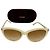 Gafas de sol Cat-Eye Tinted Tom Ford en acetato Ecru Blanco Crudo - vista 12
