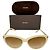 Gafas de sol Cat-Eye Tinted Tom Ford en acetato Ecru Blanco Crudo - vista 16