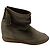Botas Beslay de Isabel Marant en ante perforado gris