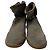Botas Beslay de Isabel Marant en ante perforado gris - vista 3