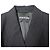 Tom Ford Mantelkleid aus grauer Wolle Schwarz - Ansicht 6