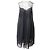 Robe Baby Doll en maille transparente Simone Rocha en soie noire