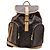 Louis Vuitton Monogram Bosphore Rucksack aus braun beschichtetem Canvas Rot - Ansicht 11