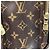 Louis Vuitton Monogram Bosphore Rucksack aus braun beschichtetem Canvas Rot - Ansicht 7