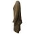 Vestido Tom Ford Draped Backless en seda dorada Dorado Metálico - vista 3