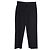 Pantaloni in lana neri con logo Triangle Prada Nero