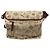 Borsa a tracolla in tela e pelle Loewe 160th Anniversary Marrone Rosso Beige - vista 2