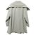 Autre Marque Abrigo pitchoune con gran cuello de chal Beige - vista 2
