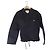 Autre Marque Chaqueta militar con flecos Johnbull Negro