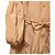 Autre Marque Kragenloser Tafta-Mantel Drawer Orange Roh - Ansicht 4