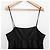 Autre Marque Ray BEAMS Jacquard-Camisole-Kleid Schwarz - Ansicht 3