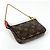 Louis Vuitton Mini Pochette Accessoires Vivienne Pochette Accessori Marrone - vista 2