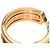 Anello Cartier C2 in oro rosa 18K - vista 6