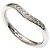 Tiffany & Co. Geschwungener Ring aus Platin