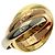 Anello Trinity in oro 18K Cartier - vista 2
