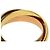Anello Trinity di Cartier in oro 18K - vista 5