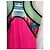 Vestido plisado rosa para mujer con estampado tropical Dsquared2 Blanco Roja Azul Verde - vista 5