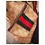 Gucci Monogram Canvas Hobo Bag mit Etui Braun Rot Beige Grün - Ansicht 10
