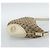 Gucci Britt Half Moon Hobo GG Canvas and leather Beige - vista 5