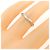Tiffany & Co Tiffany Geschwungener Platinring - Ansicht 5