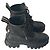 Stivaletti con lacci in pelle nera Dsquared2 Nero