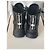 Stivaletti con lacci in pelle nera Dsquared2 Nero - vista 3