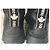 Stivaletti con lacci in pelle nera Dsquared2 Nero - vista 5