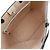 Borsa Tote Louis Vuitton Lockme Nero Beige - vista 6