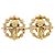 Orecchini a clip placcati in oro Christian Dior - vista 3